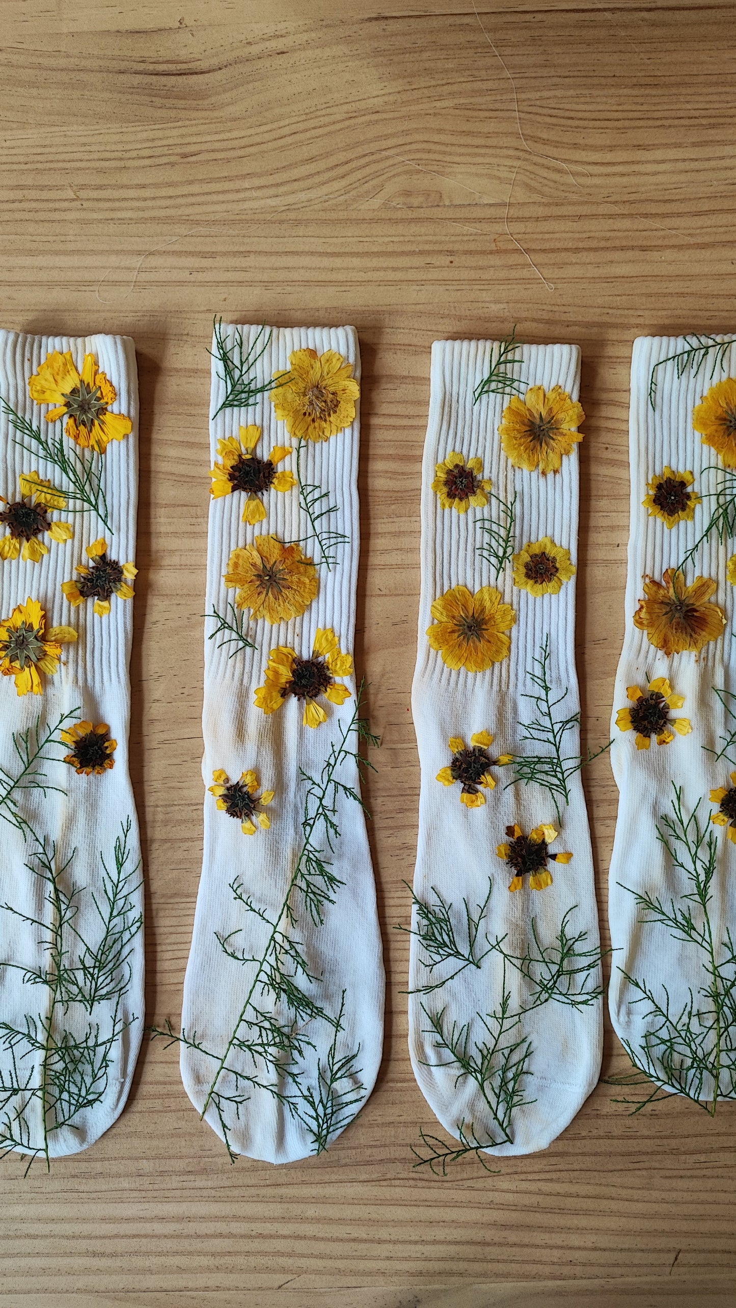 Momento botánico | Calcetines florales