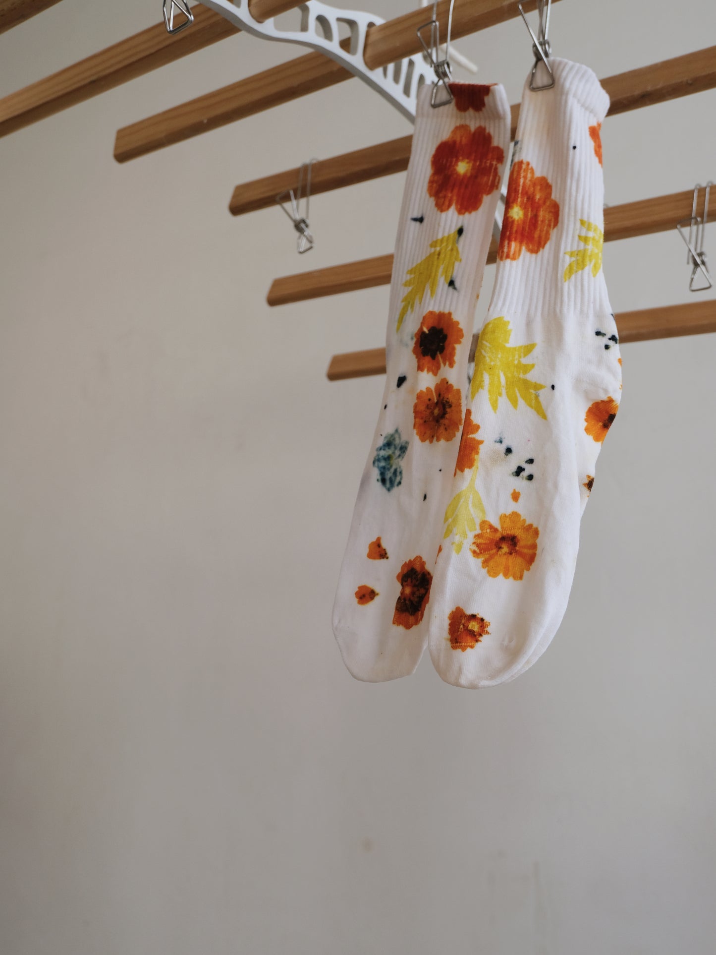 Momento botánico | Calcetines florales