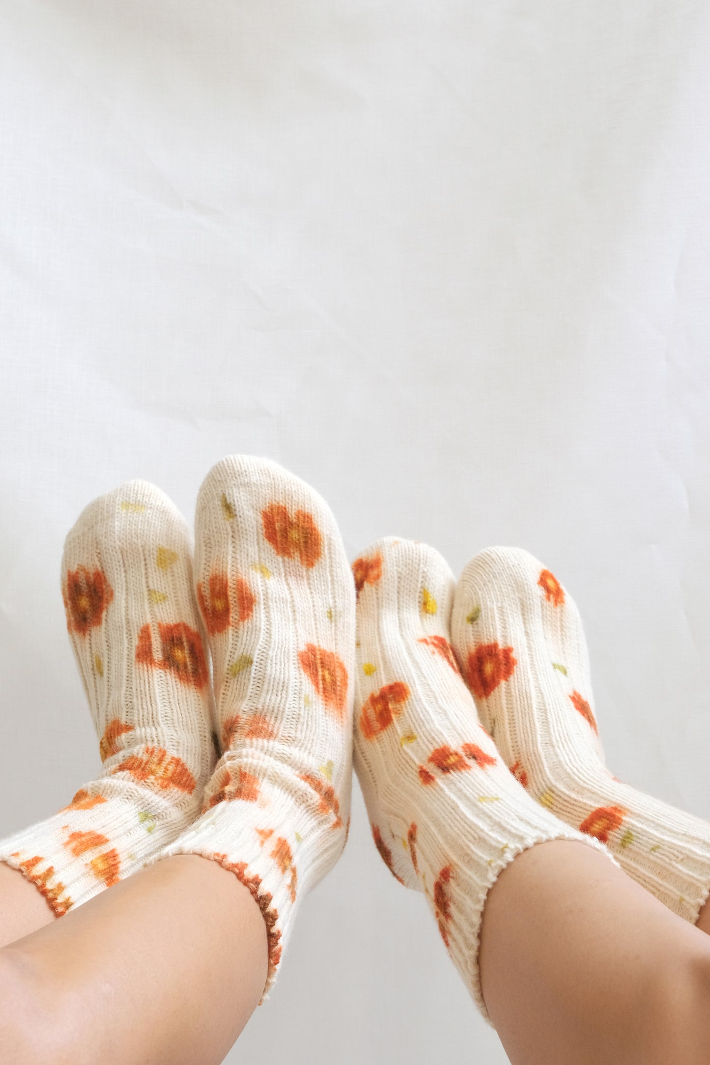 Calcetines Laneros - Flores