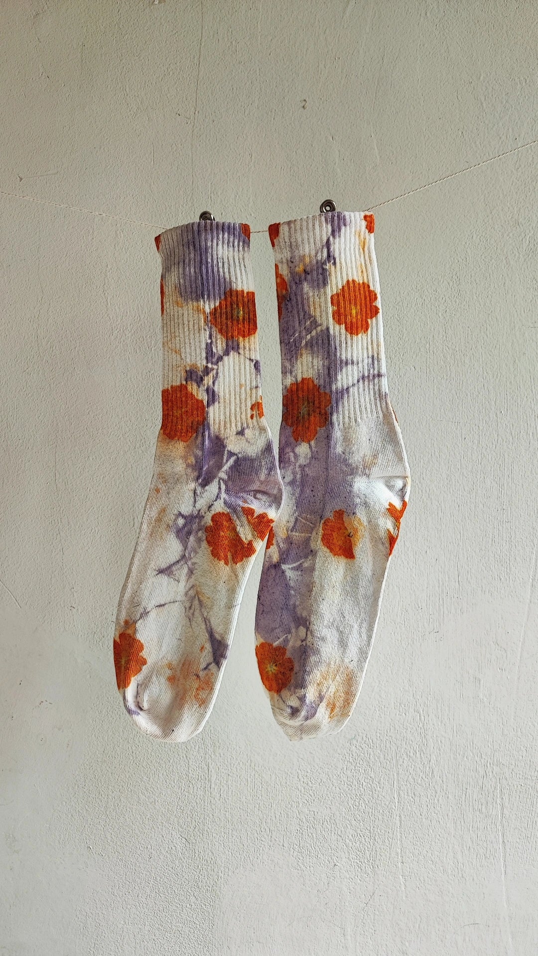 Momento botánico | Calcetines florales