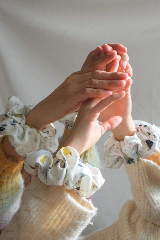 Coletero botánico - Pétalos azules