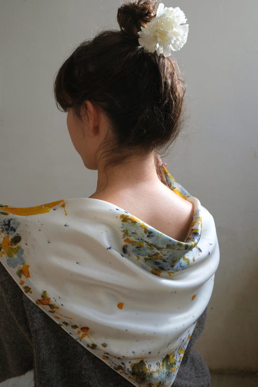 Pañuelo de seda | Delphium