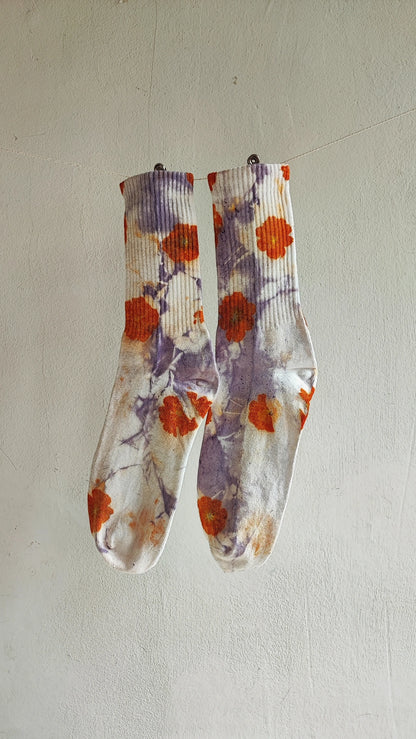 Momento botánico  | Calcetines florales